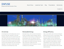 Tablet Screenshot of enfuse.org